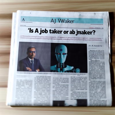 Is AI Job Taker or a Job Maker? ☠
